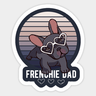 French Bulldog Dad Sticker